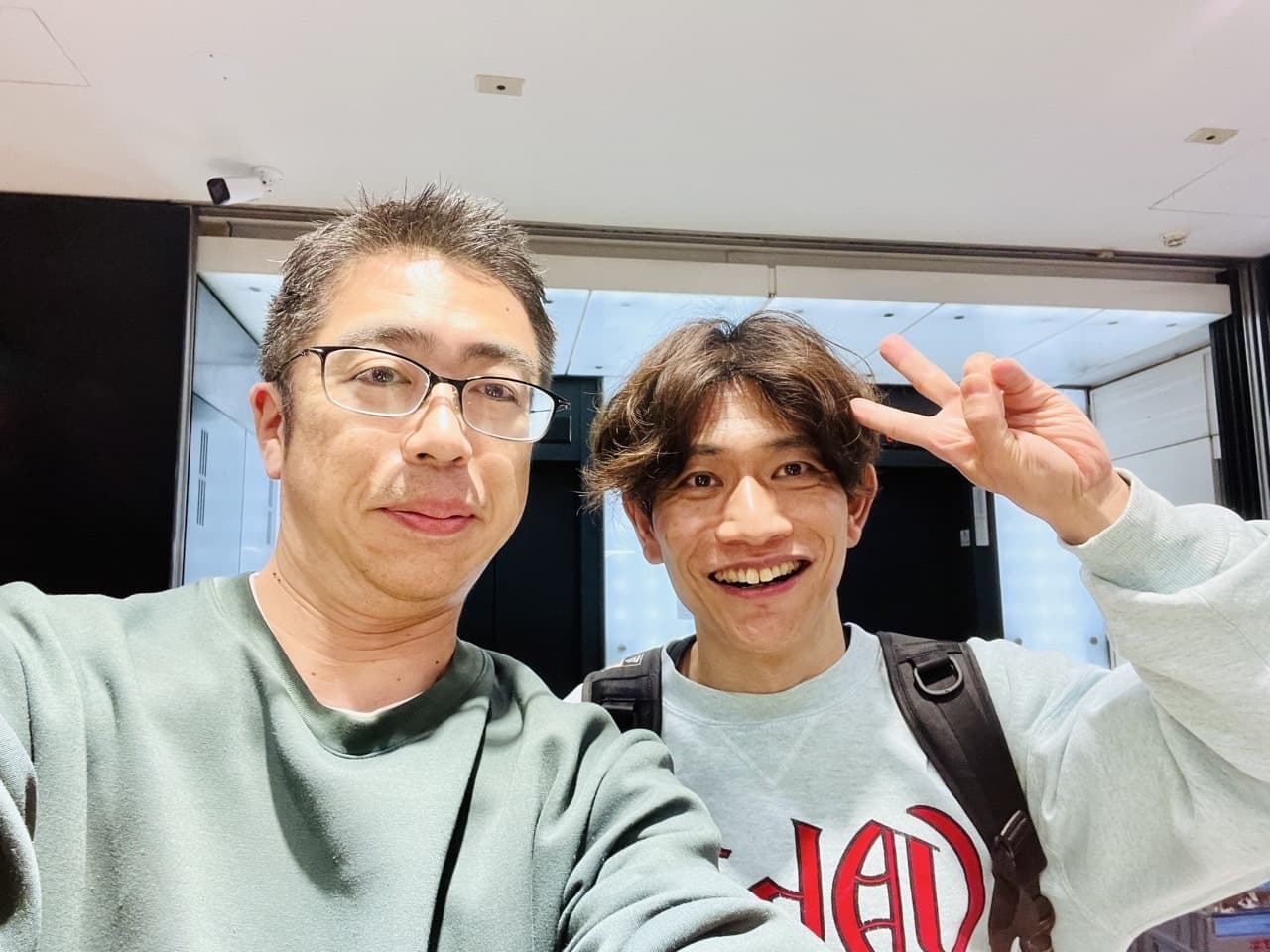 田中医師と白石トレーナー